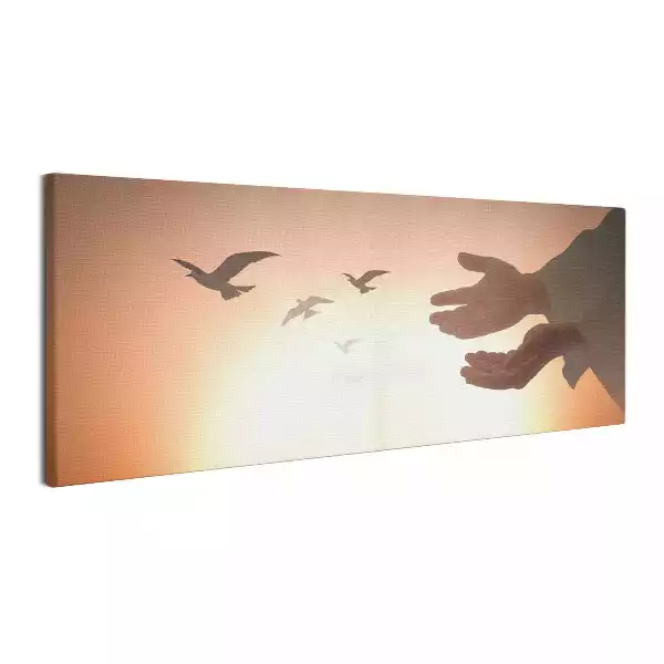 Obraz canvas Boskie ręce Jezusa