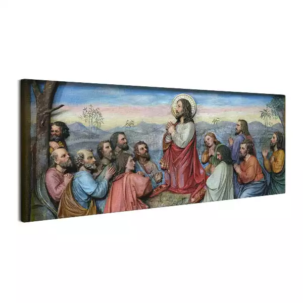 Obraz canvas Jezus i apostołowie na Górze Oliwnej