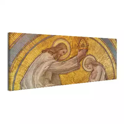 Obraz canvas Fresk Koronacja Najświętszej Maryi Panny