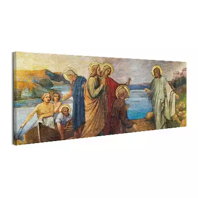 Obraz canvas Cud Jezusa u rybaków