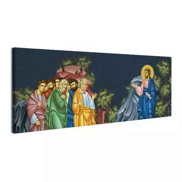 Obraz canvas Pojawienie się Jezusa po zmartwychwstaniu