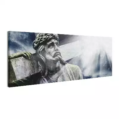 Obraz canvas Kamienna statua Jezusa Chrystusa