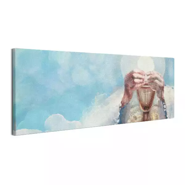 Obraz canvas Eucharystia Pierwsza Komunia Święta