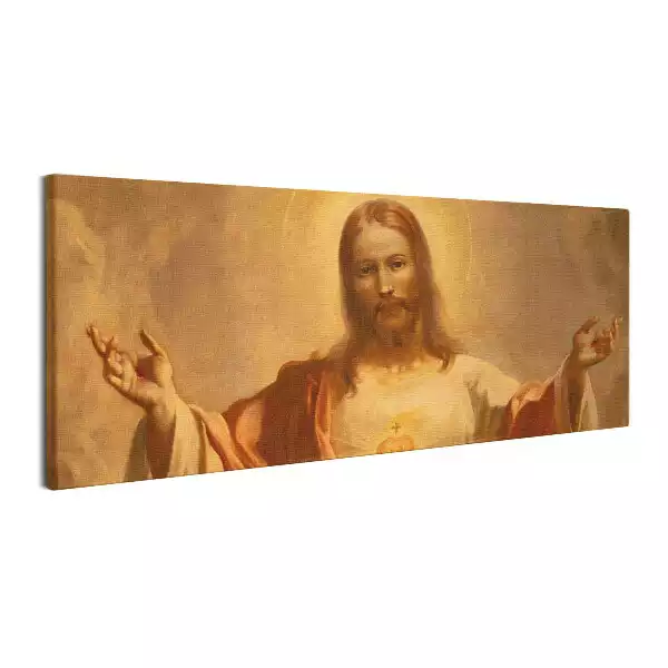 Obraz canvas Serce Jezusa Portret