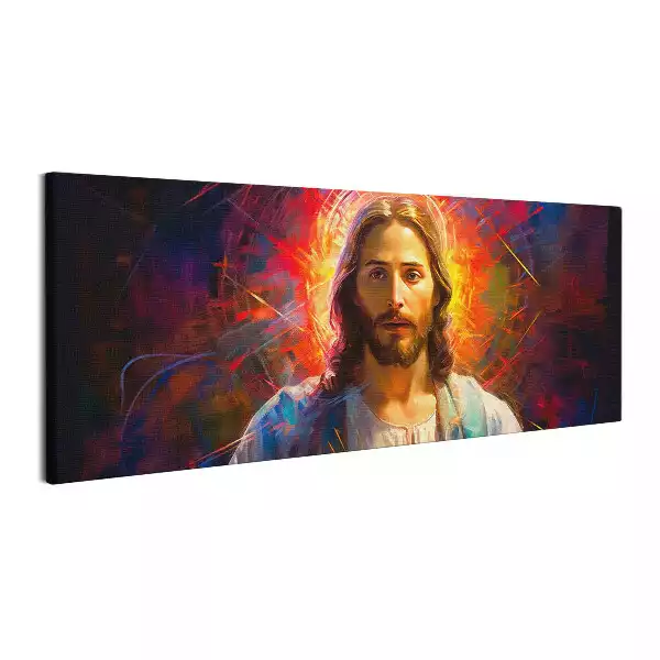 Obraz canvas Kolorowa Ilustracja Jezusa