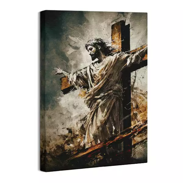Obraz na płótnie Jezus Chrystus na Krzyżu