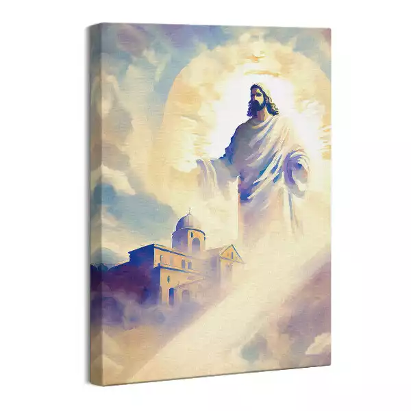 Obraz na płótnie Jezus opiekun kościoła