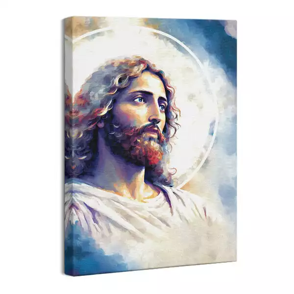 Obraz na płótnie Malowany Portret Jezusa
