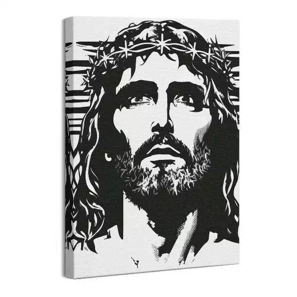 Obraz na płótnie Ilustracja Jezus Chrystus