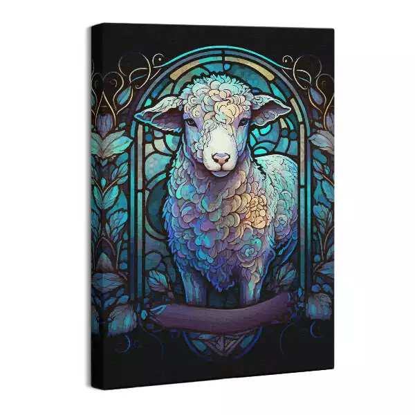 Obraz na płótnie baranek motyw religijny
