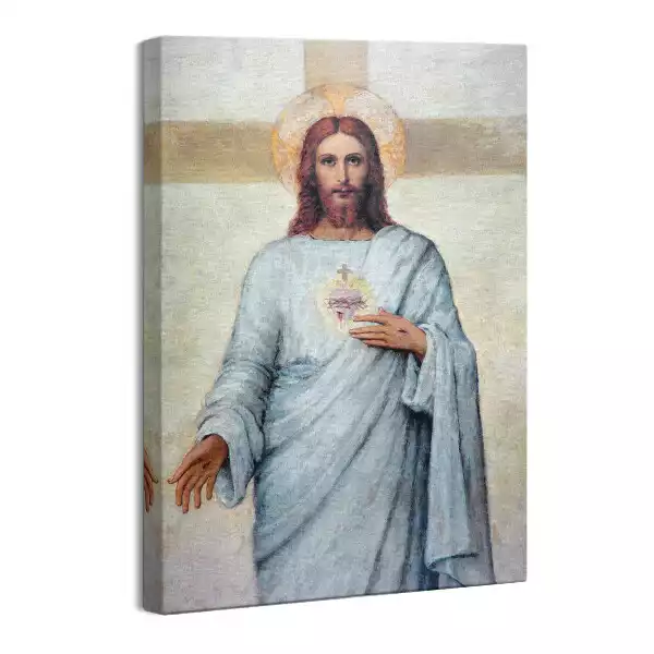 Obraz na płótnie Serce Jezusa Chrystusa