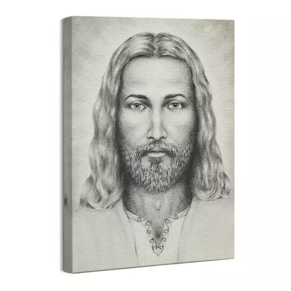 Obraz na płótnie Szkic Portret Jezusa Chrystusa