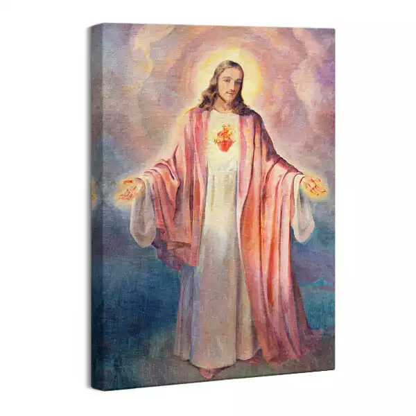 Obraz na płótnie Serce Jezusa Zbawiciela