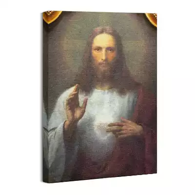 Obraz na płótnie Serce Jezusa Zbawiciela