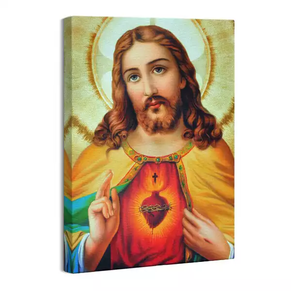 Obraz na płótnie Serce Miłosierdzie Jezusa