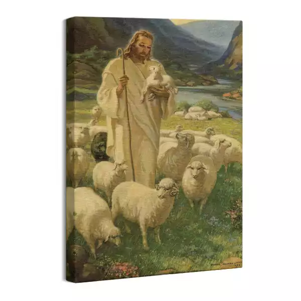 Obraz na płótnie Jezus Dobry Pasterz