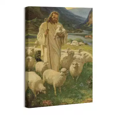 Obraz na płótnie Jezus Dobry Pasterz