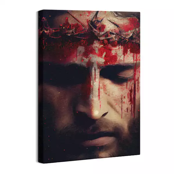 Obraz na płótnie Jezus Cierpiący w Koronie