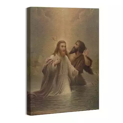 Obraz na płótnie Chrzest Święty Jezusa