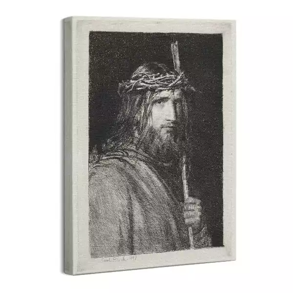 Obraz na płótnie Rycina Jezus Chrystus