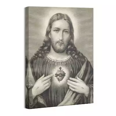 Obraz na płótnie Portret Serca Jezusa Chrystusa