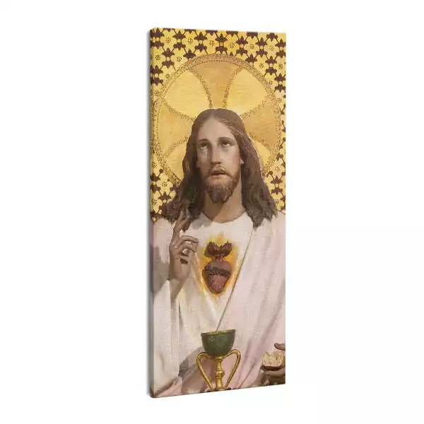 Obraz drukowany na płótnie Pan Jezus Eucharystia