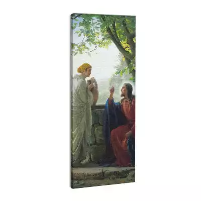 Obraz drukowany na płótnie Jezus i dobra Samarytanka