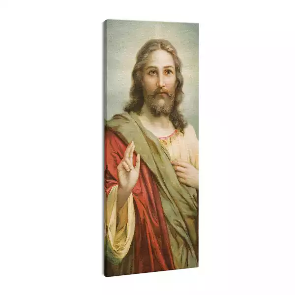 Obraz drukowany na płótnie Portret Jezusa Chrystusa