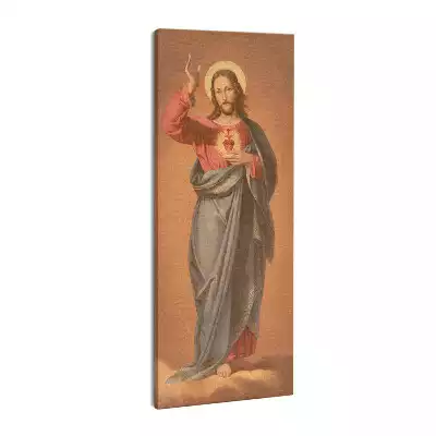 Obraz drukowany na płótnie Jezus w niebie