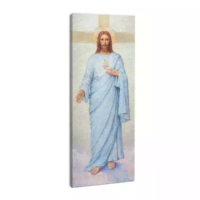 Obraz drukowany na płótnie Portret Jezusa Chrystusa