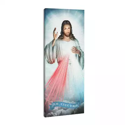 Obraz drukowany na płótnie Jezu ufam tobie