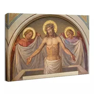 Obraz drukowany na płótnie Zmartwychwstanie Jezusa Chrystusa