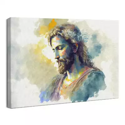 Obraz drukowany na płótnie Jezus Malowidło Modlitwa