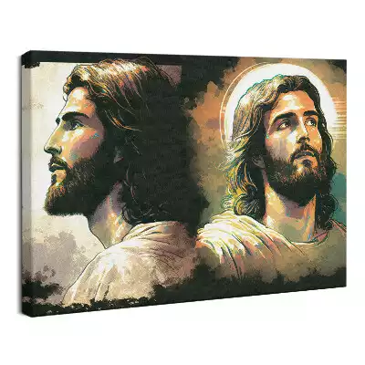 Obraz drukowany na płótnie Portrety Jezusa Chrystusa