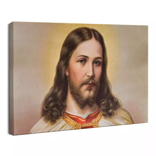 Obraz drukowany na płótnie Katolicki Serce Chrystusa