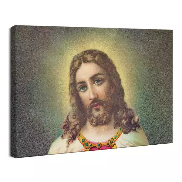 Obraz drukowany na płótnie Serce Jezusa Zbawiciela