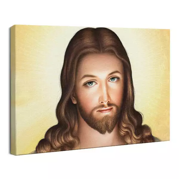 Obraz drukowany na płótnie Serce Miłosierdzie Jezusa