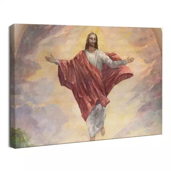 Obraz drukowany na płótnie Religijny Wniebowstąpienie Jezusa
