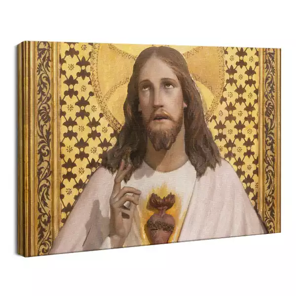 Obraz drukowany na płótnie Pan Jezus Eucharystia