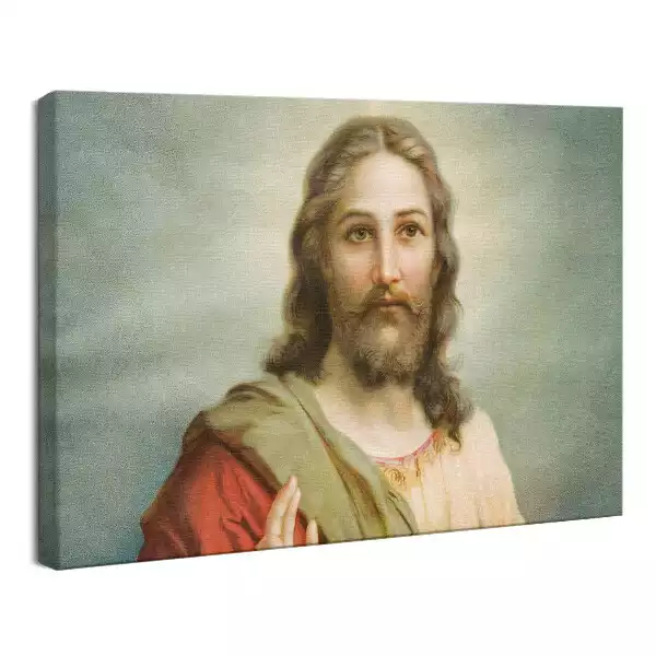 Obraz drukowany na płótnie Portret Jezusa Chrystusa