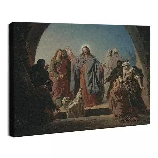 Obraz drukowany na płótnie Jezus i apostołowie