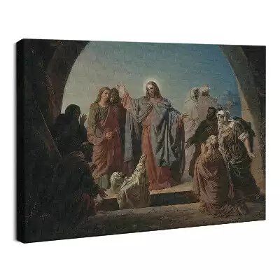 Obraz drukowany na płótnie Jezus i apostołowie