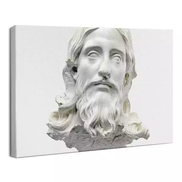 Obraz drukowany na płótnie Jezus Chrystus Rzeźba
