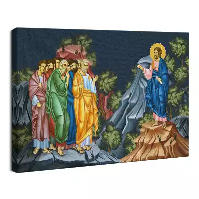 Obraz drukowany na płótnie Pojawienie się Jezusa po zmartwychwstaniu