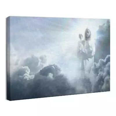 Obraz drukowany na płótnie Objawienie Najświętszej Marii Panny i Dzieciątka Jezus