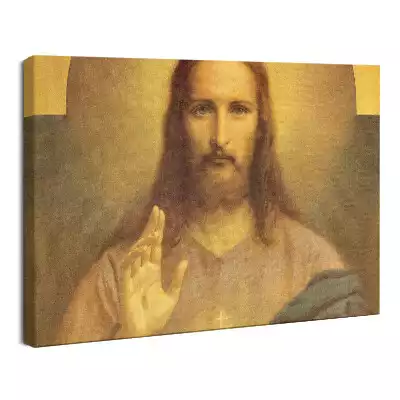 Obraz drukowany na płótnie Serce Jezusa Chrystusa