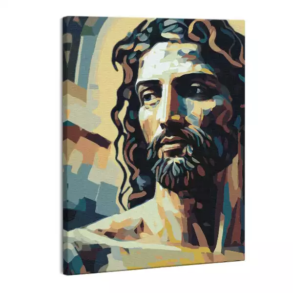 Zdjęcie na płótnie Nowoczesny Portret Jezusa