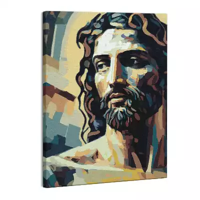 Zdjęcie na płótnie Nowoczesny Portret Jezusa