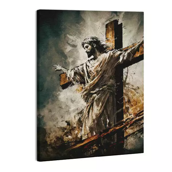 Zdjęcie na płótnie Jezus Chrystus na Krzyżu