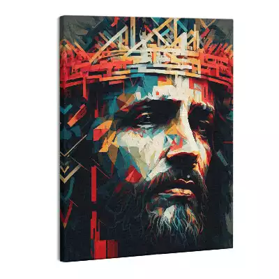 Zdjęcie na płótnie Portret Jezusa w Koronie